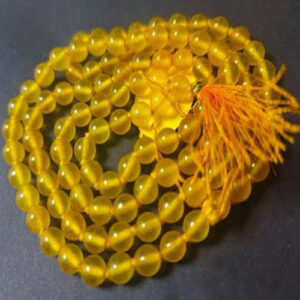 Yellow Quartz Mala